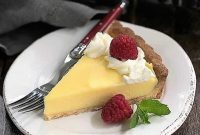 Golden Lemon Velvet Tart
