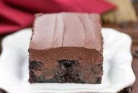 Velvet Triple Chocolate Poke Indulgence