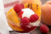 Flame Kissed Peach Melba