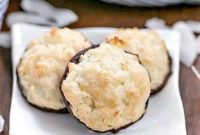 Chocolate Enrobed Coconut Macaroons