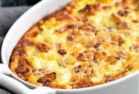 Smoky Bacon & Cheesy Cauliflower Gratin