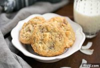 Decadent White Chocolate Toffee Cookies