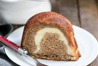 Luscious Apple Bundt with Cream Cheese Core