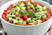 Vibrant Tex-Mex Fiesta Salad with Zesty Honey-Lime Dressing