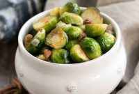 Quick Crispy Brussels Sprouts