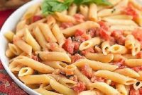 Velvety Vodka Penne