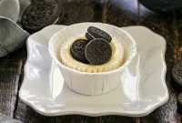 Decadent Mini Oreo Cheesecakes