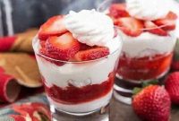 Artisanal Strawberry Eton Mess with Fresh Berry Drizzle