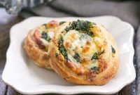 Mediterranean Feta Spinach Swirls