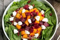Golden Harvest Roast Salad with Maple Drizzle