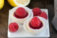 Petite Raspberry Cheesecake Gems