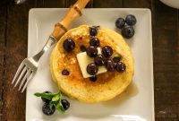 Buttermilk & Blueberry Maple Pancake Perfection