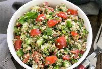Vibrant Fresh Tabbouleh Salad