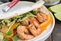 Zesty Chili Shrimp Fajitas