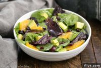 Sunshine Citrus Avocado Spinach Salad