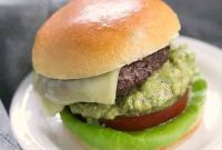 Flame-Kissed Avocado Burger
