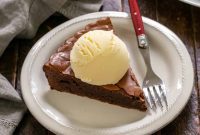 Rich Fudgy Brownie Tart