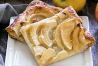 French Apple Tart with Flaky Pastry