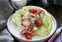 Crisp Iceberg Wedge with Zesty Blue Cheese