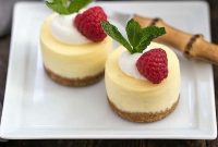 Tequila-Lime Mini Cheesecakes
