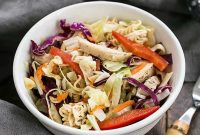 Crunchy Chicken Ramen Salad