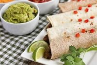 Hearty Homemade Beef Soft Shell Tacos