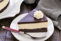 Decadent Baileys Brownie Cheesecake