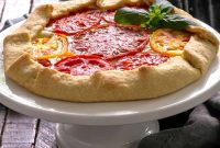 Rustic Cheese and Tomato Galette