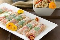 Crunchy Asian Slaw Spring Rolls