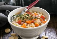 Hearty Ham and Navy Bean Soup