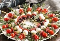Effortless Holiday Antipasto Wreath