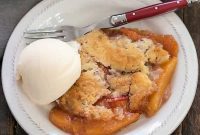 Effortless Peach Cobbler