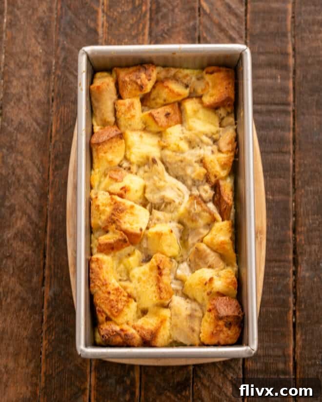 Step 5: The salmon loaf baking in the oven, rising and achieving a beautiful golden-brown color.