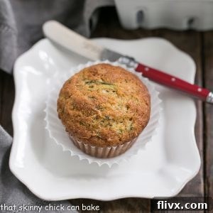 Cinnamon Zucchini Muffins Recipe - Deliciously moist muffins with a hint of spice.