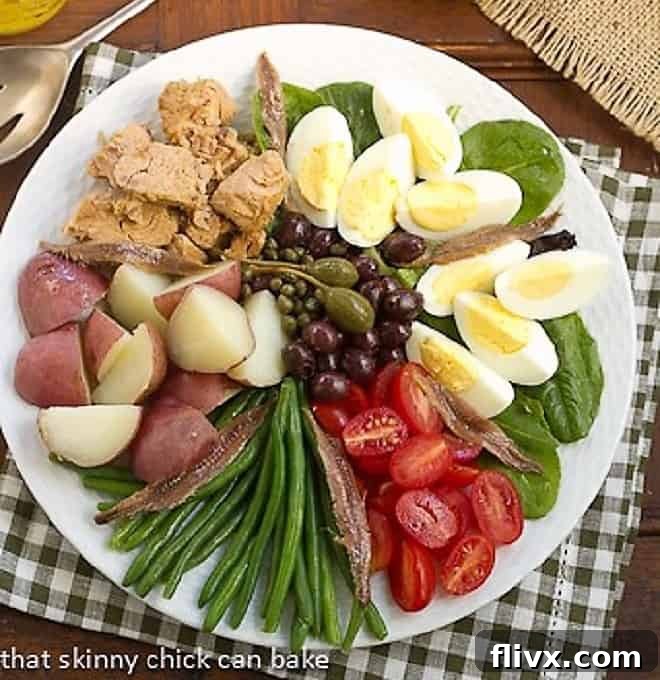 Salade Niçoise featured image, a vibrant and fresh French salad.