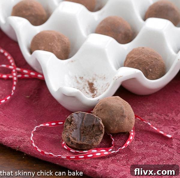 Chocolate Balsamic Truffles | Luscious chocolate candy with a certain je ne sais quoi