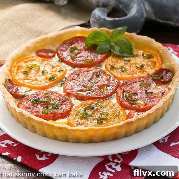 Summer Tomato Tart