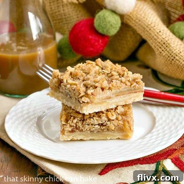 Apple Streusel Bars | All the flavors of apple pie with half the effort!