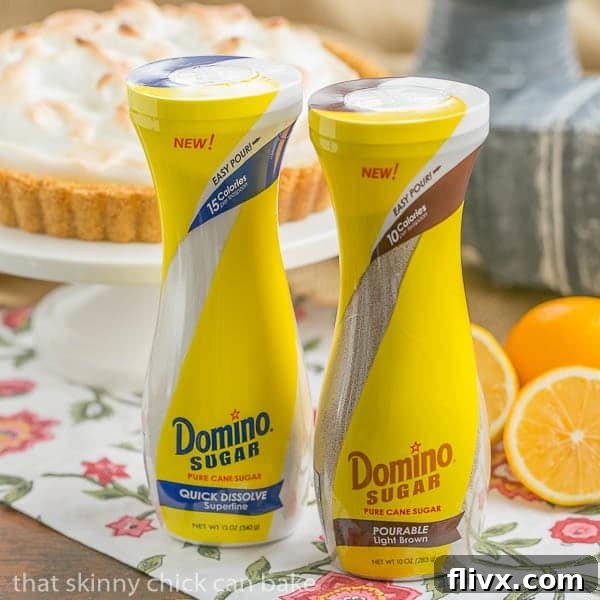 A beautifully textured Meyer Lemon Tart with Meringue Topping, showcasing the airy peaks of the meringue