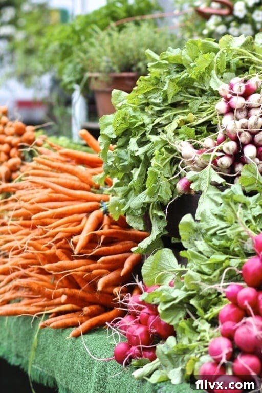 Spring Carrots, fresh and vibrant