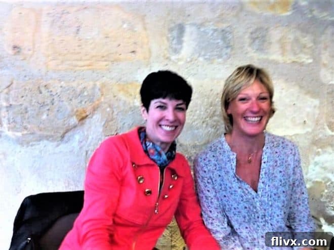 With Jill Colonna at Un Dimanche, Paris