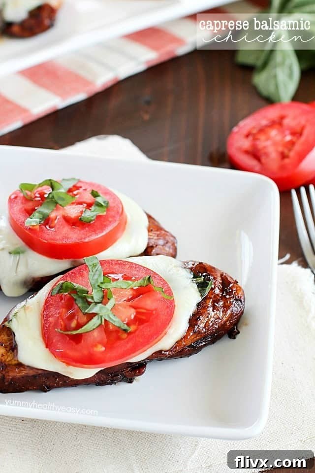 Caprese Balsamic Chicken Recipe