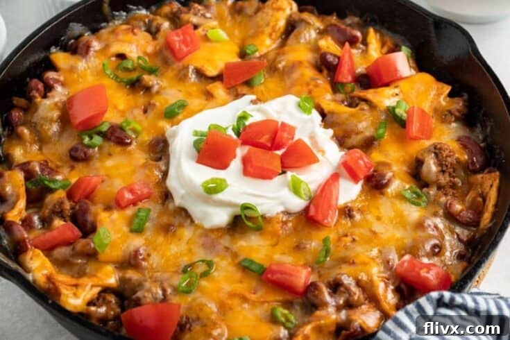 Beef Burrito Skillet