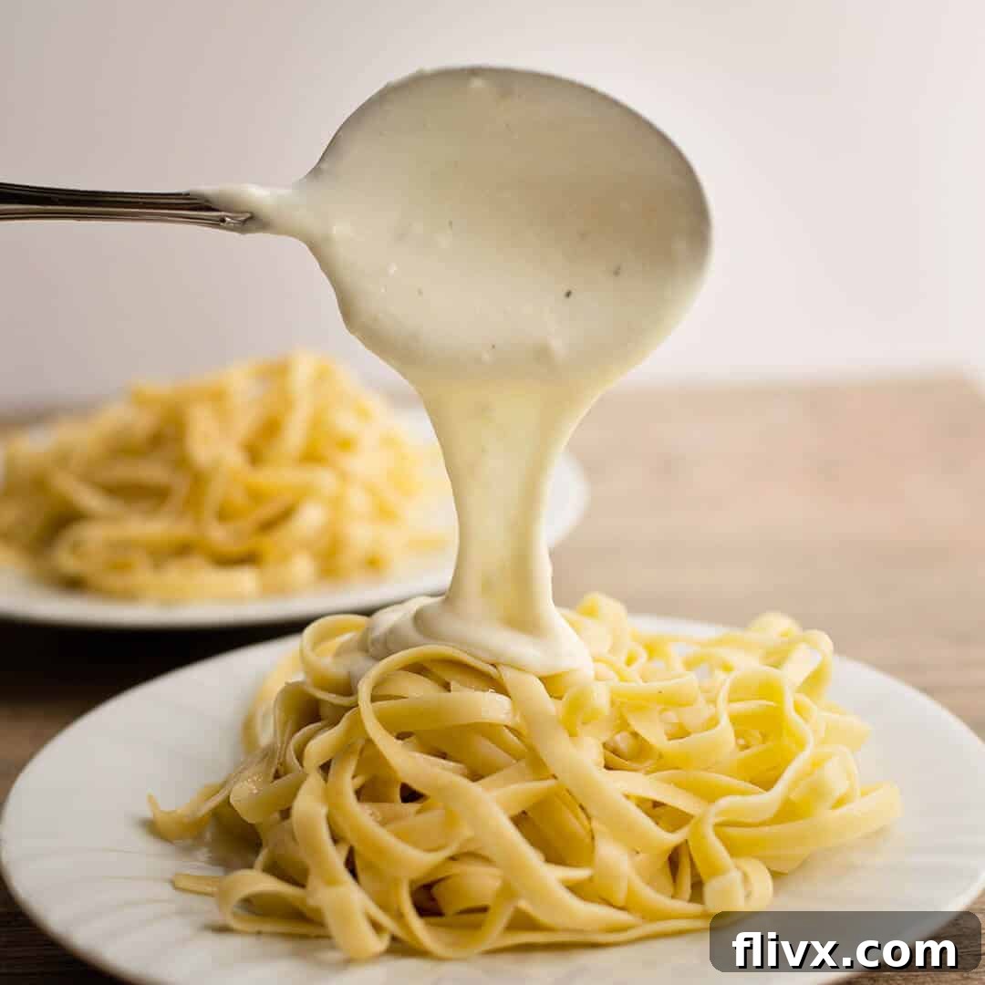 Alfredo Sauce from Scratch