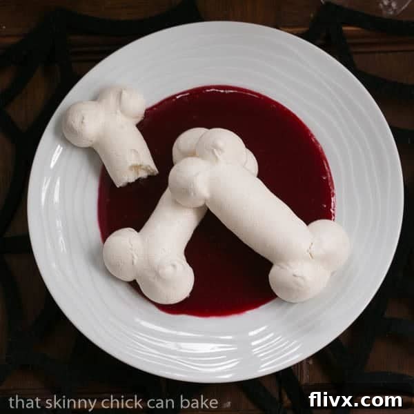 The Halloween Project Week One: Meringue Bones- Perfect Halloween Treat
