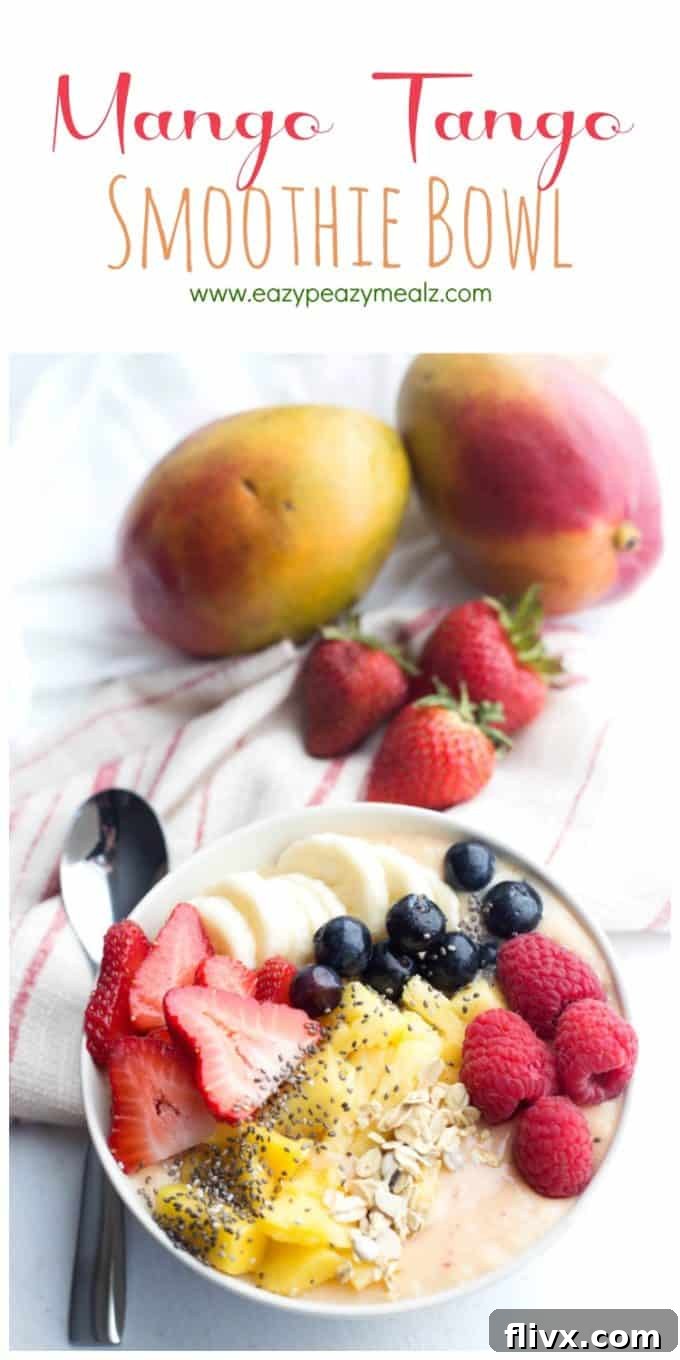 Mango Tango Smoothie Bowl