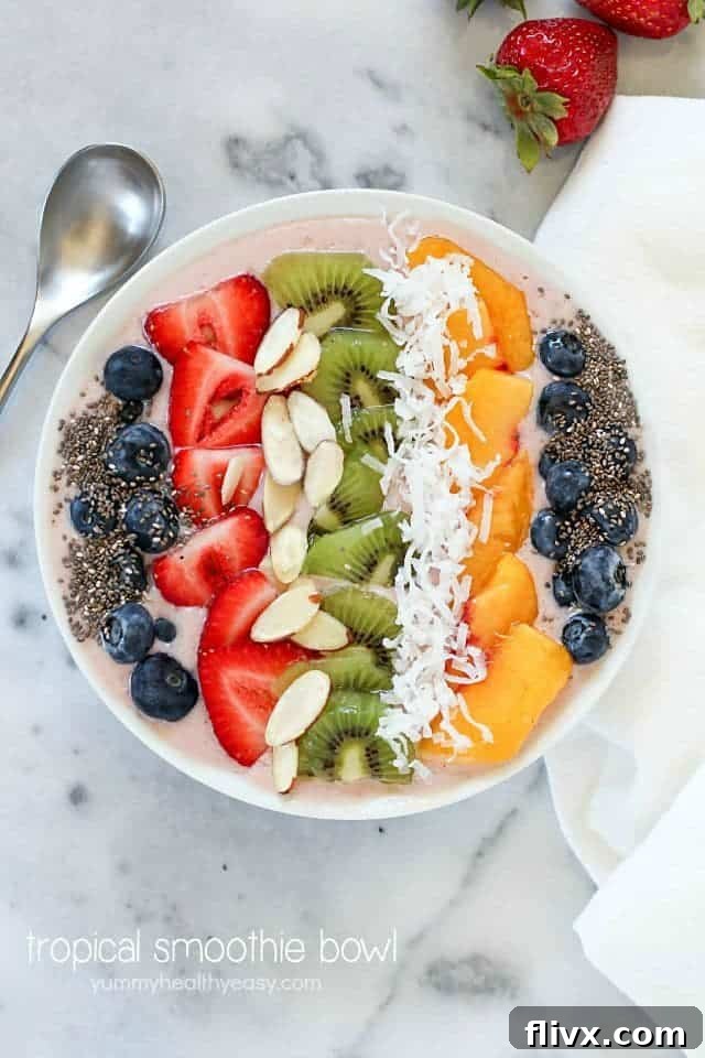 Tropical Smoothie Bowl Recipe