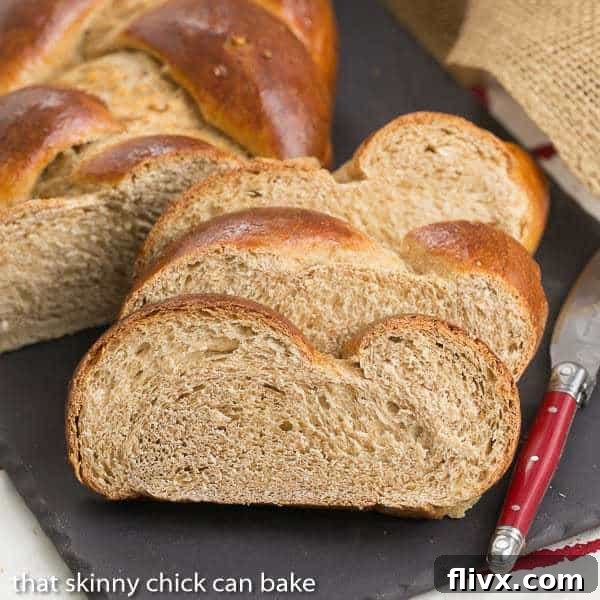 Whole Wheat Challah | Eggy, tender with the bonus of whole wheat!