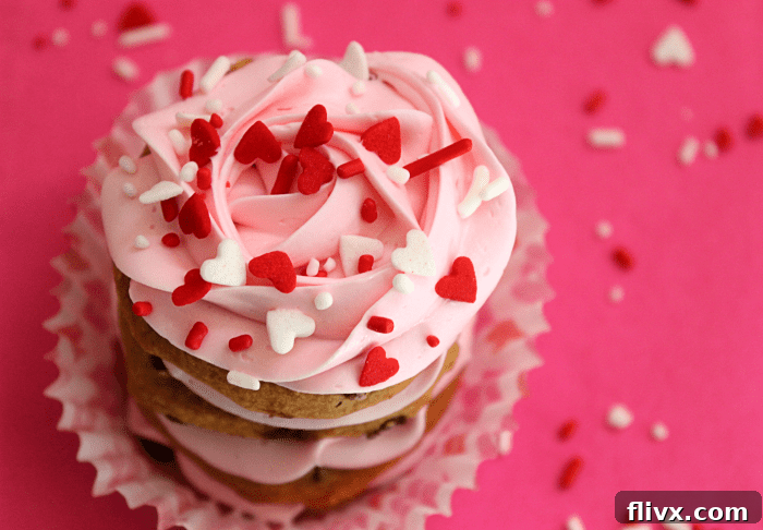 Beautifully decorated Valentine's Cookie Stacks.