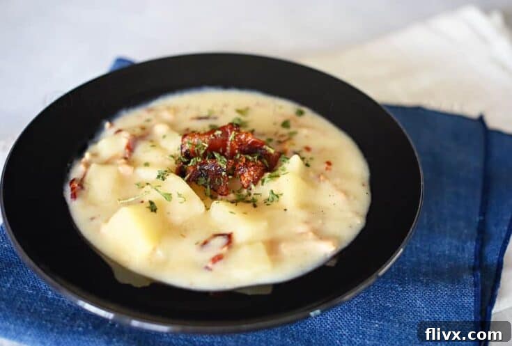 Chunky and delicious Slow Cooker Clam Chowder